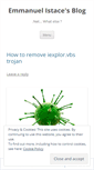 Mobile Screenshot of istacee.wordpress.com
