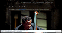 Desktop Screenshot of eyeshotjazz.wordpress.com