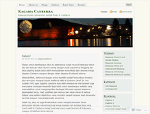 Tablet Screenshot of kagamacanberra.wordpress.com