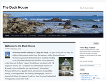 Tablet Screenshot of chiptheduck.wordpress.com