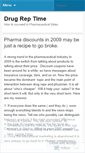 Mobile Screenshot of drugreptime.wordpress.com