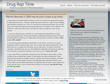 Tablet Screenshot of drugreptime.wordpress.com
