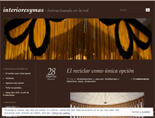 Tablet Screenshot of interioresymas.wordpress.com