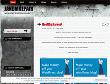 Tablet Screenshot of jandmrepair.wordpress.com