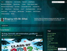 Tablet Screenshot of class3alarkhallblogs.wordpress.com