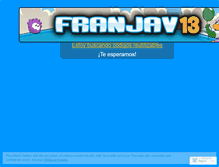 Tablet Screenshot of franjav13.wordpress.com