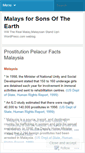 Mobile Screenshot of malays.wordpress.com