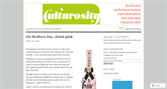 Desktop Screenshot of culturosity.wordpress.com