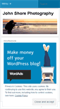 Mobile Screenshot of johnshorephoto.wordpress.com