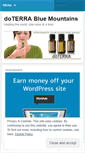 Mobile Screenshot of doterrabluemountains.wordpress.com