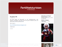 Tablet Screenshot of fertilitetsturist.wordpress.com