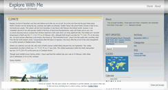 Desktop Screenshot of discoveringtheworld.wordpress.com