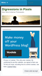 Mobile Screenshot of digressionsinpixels.wordpress.com