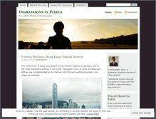Tablet Screenshot of digressionsinpixels.wordpress.com