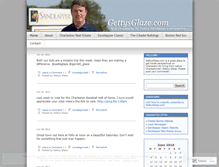 Tablet Screenshot of gettysglaze.wordpress.com