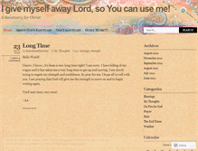 Tablet Screenshot of godssanctuary.wordpress.com