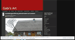 Desktop Screenshot of gabiart.wordpress.com