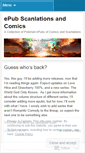 Mobile Screenshot of epubscans.wordpress.com