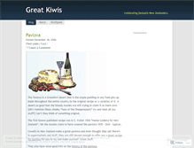 Tablet Screenshot of greatkiwis.wordpress.com