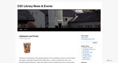 Desktop Screenshot of csclibrary.wordpress.com