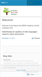 Mobile Screenshot of europeanbasicskillsnetwork.wordpress.com
