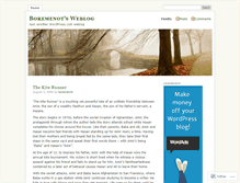 Tablet Screenshot of boremenot.wordpress.com