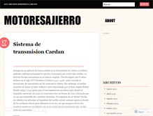 Tablet Screenshot of motoresajierro.wordpress.com