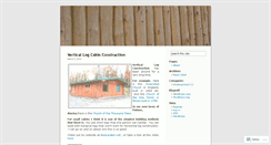 Desktop Screenshot of alaskacabins.wordpress.com