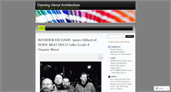 Desktop Screenshot of danceaboutarc.wordpress.com