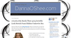Desktop Screenshot of dannaoshee.wordpress.com