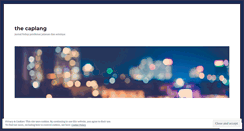 Desktop Screenshot of caplang.wordpress.com
