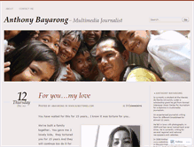 Tablet Screenshot of abayarong.wordpress.com