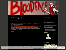 Tablet Screenshot of bloodfacecomics.wordpress.com