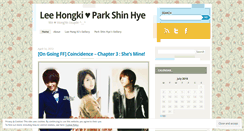 Desktop Screenshot of loveinhongkishinhye.wordpress.com