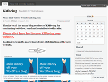 Tablet Screenshot of kmbkteam.wordpress.com