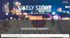 Desktop Screenshot of likelystory.wordpress.com