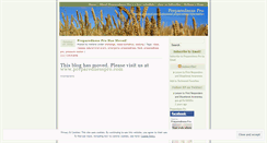 Desktop Screenshot of preparednesspro.wordpress.com