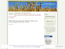 Tablet Screenshot of preparednesspro.wordpress.com