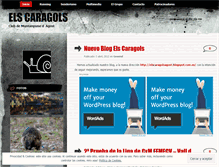 Tablet Screenshot of elscaragols.wordpress.com