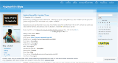 Desktop Screenshot of hkyusuf92.wordpress.com