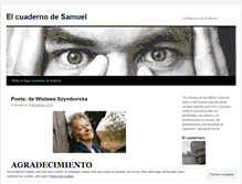 Tablet Screenshot of elcuadernodesamuel.wordpress.com