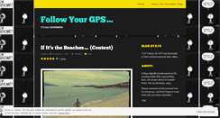 Desktop Screenshot of followyourgps.wordpress.com