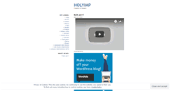 Desktop Screenshot of holyimp.wordpress.com