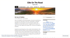 Desktop Screenshot of ellieontheroad.wordpress.com