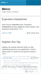 Mobile Screenshot of mimci.wordpress.com