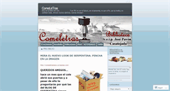 Desktop Screenshot of comeletras1.wordpress.com