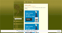 Desktop Screenshot of inwall.wordpress.com