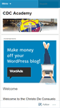 Mobile Screenshot of cdcacademy.wordpress.com