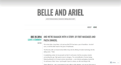 Desktop Screenshot of belleandariel.wordpress.com