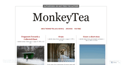 Desktop Screenshot of monkeytea.wordpress.com